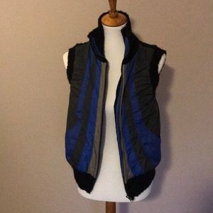 Free people fleece lined vest